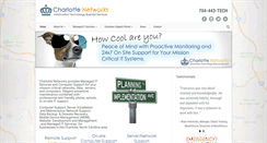 Desktop Screenshot of charlottenetworks.com